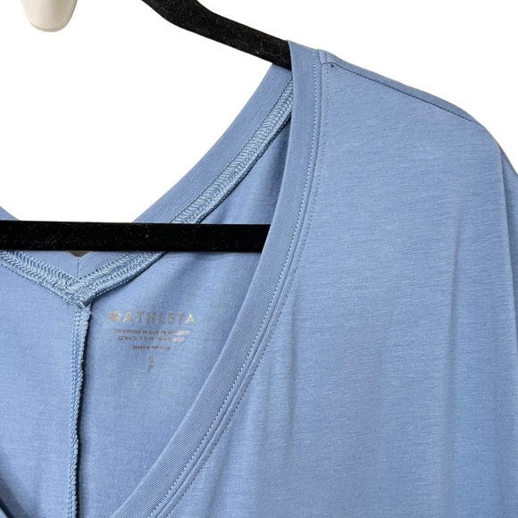 Athleta Willow Jumpsuit Size S Petite in Color Blue - Picture 6 of 6